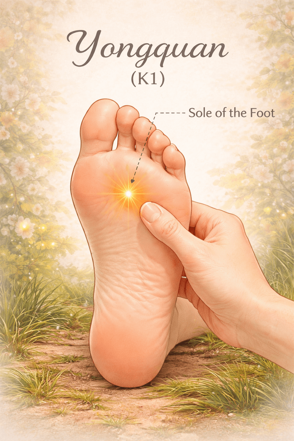 Discover the Yongquan Point(K1湧泉) : Your Guide to&nbsp;Grounding